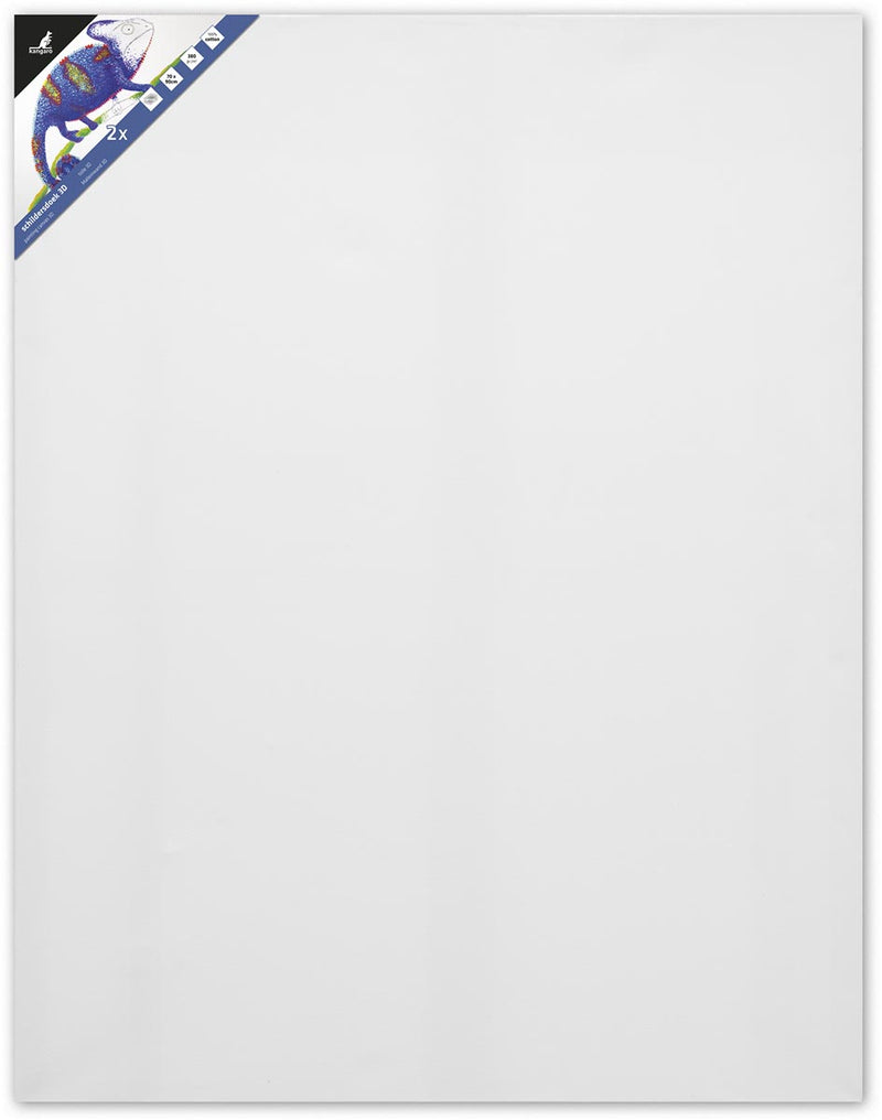 Kangaro -  bespannen spieraam 3D, ft 70 x 90 cm, set van 2 stuks