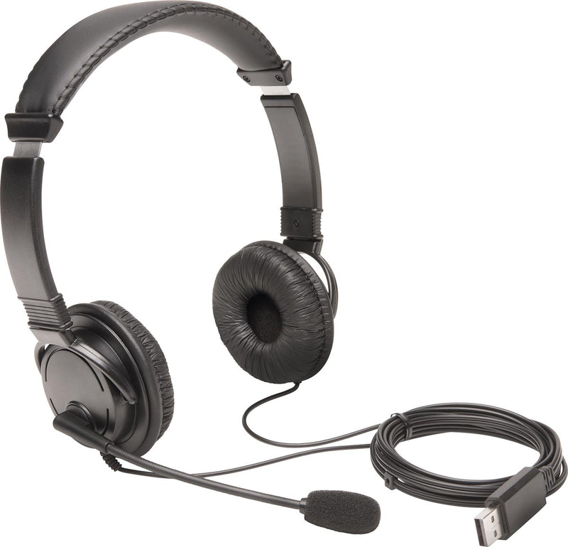 Kensington - Cuffia USB Hi-Fi, con microfono