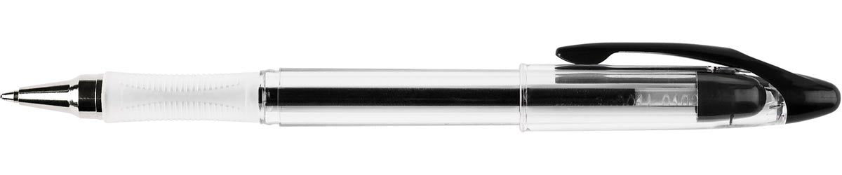 Q-CONNECT -   Delta balpen, 0,4 mm, medium zwart