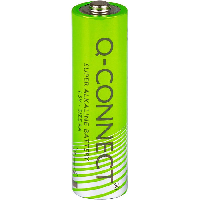Q-CONNECT - batteria alcalina AA, blister da 4 pezzi