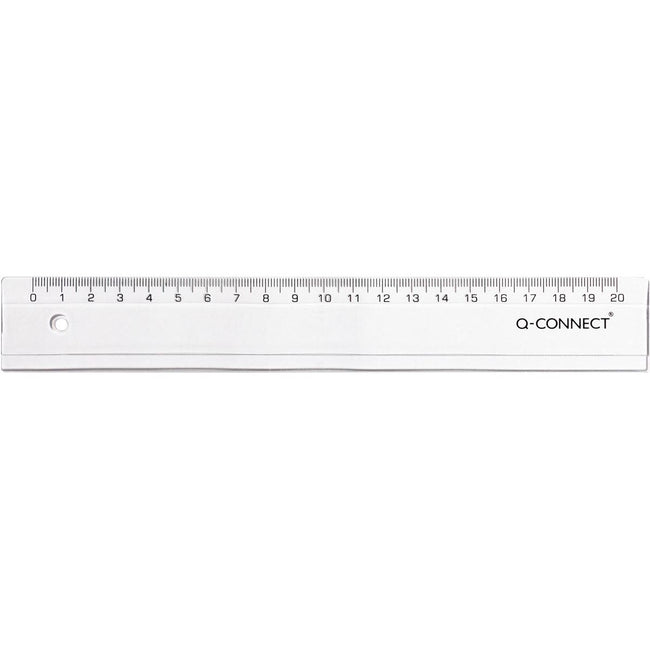 Q-CONNECT - measuring stick, plastic, in case, 20 cm