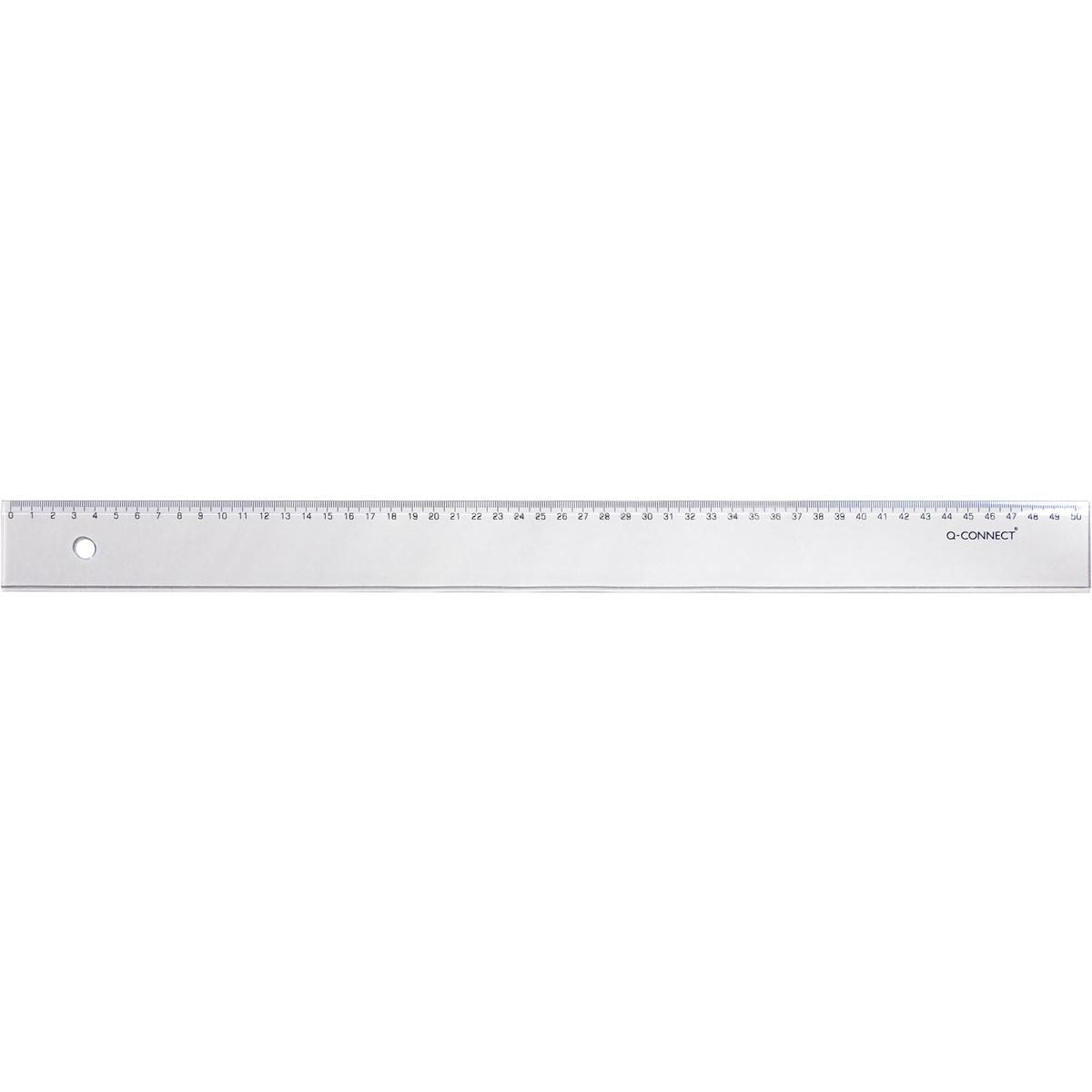 Q-CONNECT - bâton de mesure, plastique, dans un étui, 50 cm