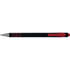 Q-CONNECT - Kugelschreiber Lambda, 0,5 mm, mittlere Spitze, rot