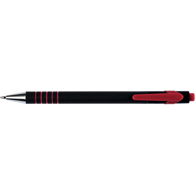Q-CONNECT - ballpoint pen Lambda, 0.5 mm, medium point, red