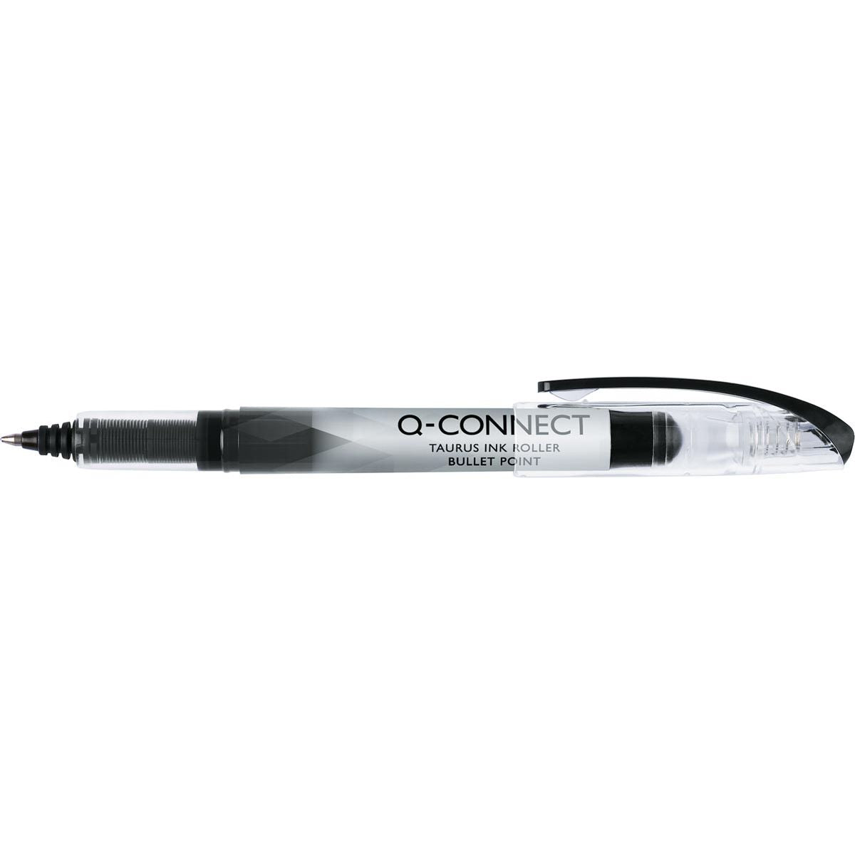 Q-CONNECT -  Taurus liquid ink roller, zwart