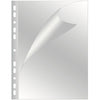 Q-CONNECT -   geperforeerde showtas A4 11-gaatsperforatie glashelder 80 micron pak van 25 stuks