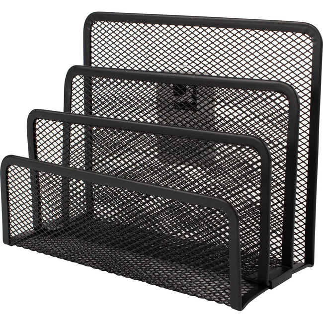 Q-CONNECT - letter holder 3 parts metal black