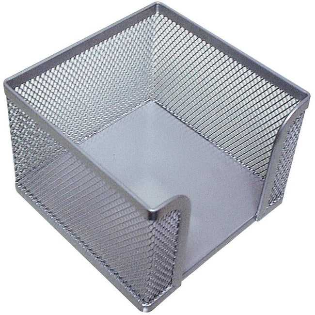 Q-CONNECT - memo cube metal silver