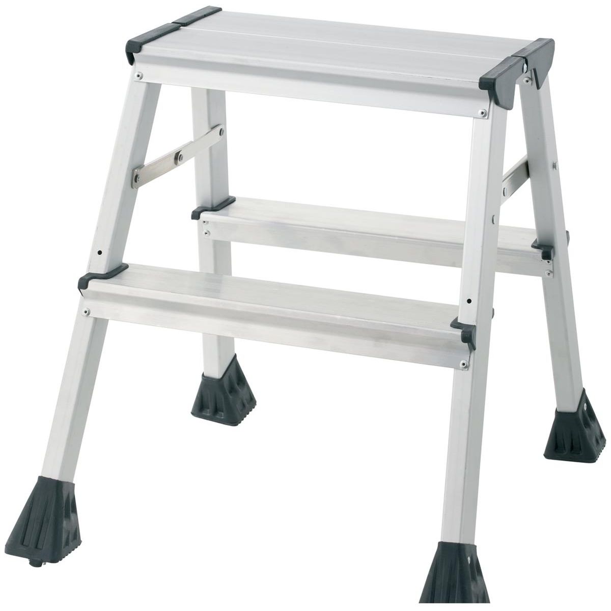 Q-CONNECT -   aluminum trapladder, 2 treden