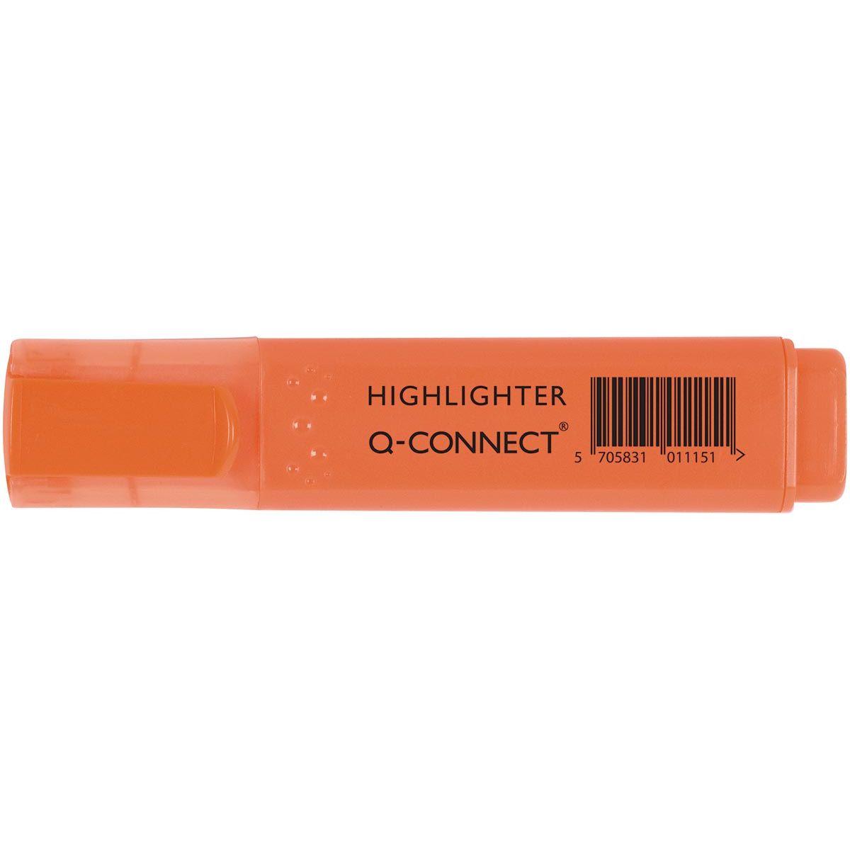 Q-CONNECT - highlighter, orange