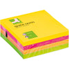 Q-CONNECT -   Quick Notes, ft 76 x 76 mm, 320 vel, geassorteerde neonkleuren