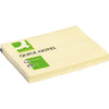 Q-CONNECT - Quick Notes, ft 76 x 102 mm, 100 feuilles, jaune