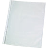 Q-CONNECT -   geperforeerde showtas A4 11-gaatsperforatie glashelder 50 micron pak van 25 stuks
