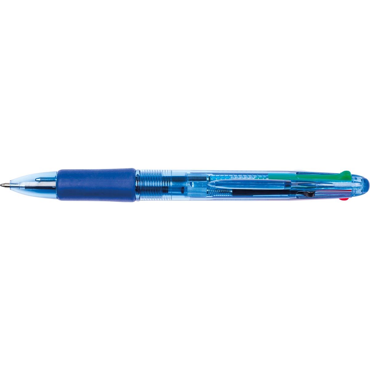 Q-Connect-Q-Connect 4 Colors Ballpoint Pen, 0,7 mm, point moyen