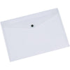 Q-CONNECT - classeur à documents, A5, PP transparent, fermeture à bouton-poussoir
