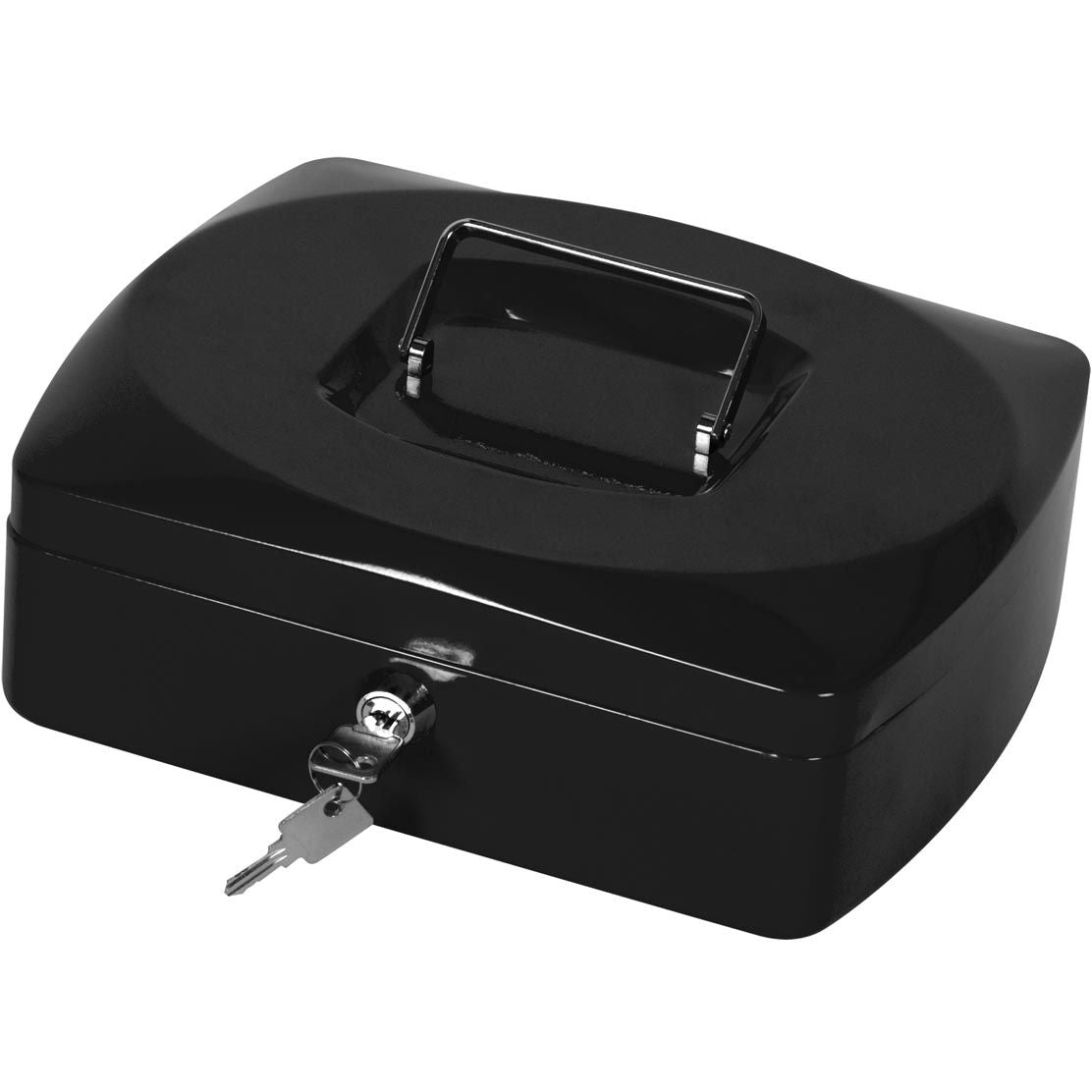 Q-CONNECT - cash case, 255 x 200 x 85 mm, black