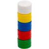 Q-CONNECT -   magneten, 20 mm, assorti, pak van 10 stuks