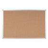 Q-CONNECT - cork board, with aluminum frame, 90 x 60 cm