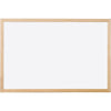 Q-CONNECT -   whiteboard, met houten frame, melamine, 120 x 90 cm