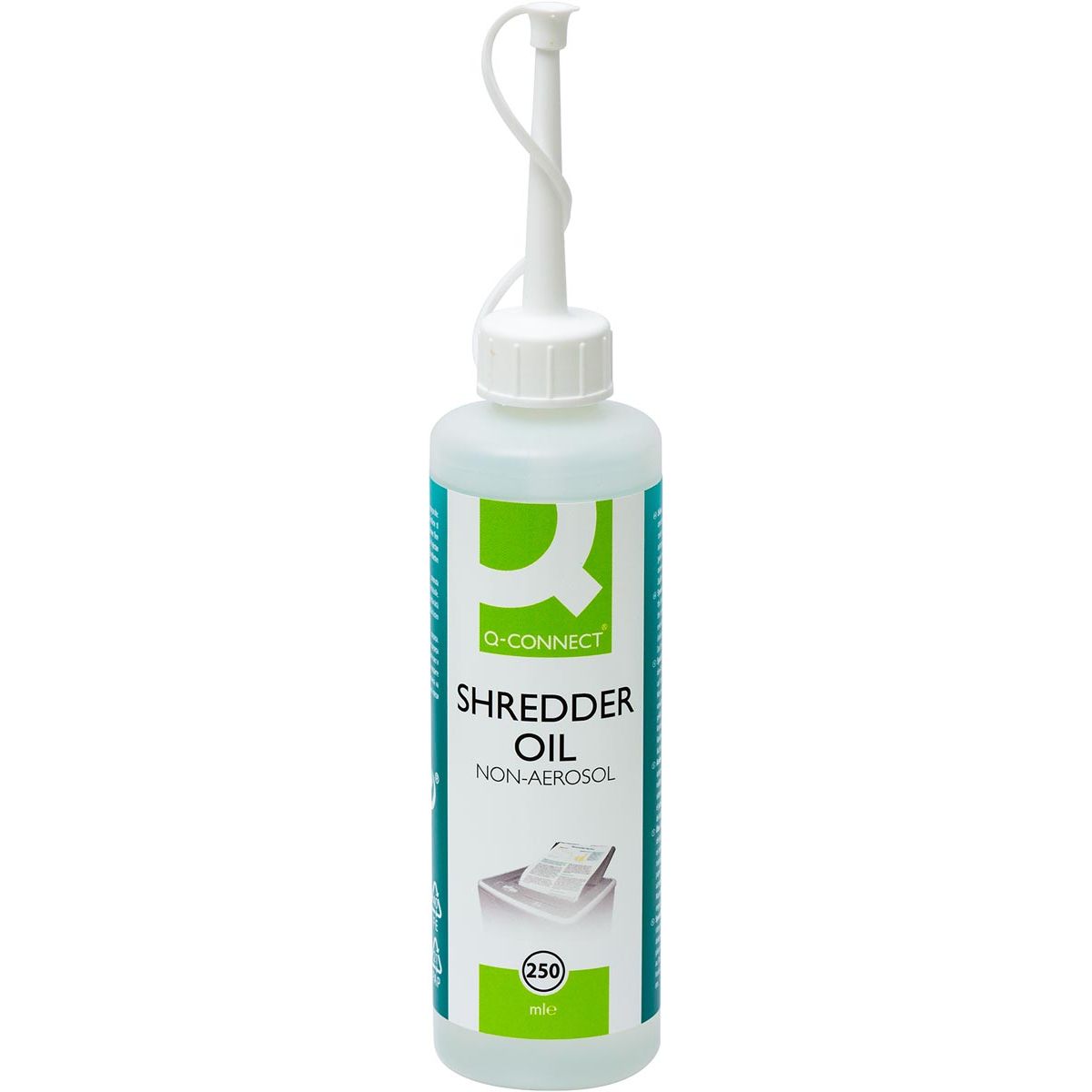 Q-CONNECT - aceite para trituradora de papel, botella de 250 ml