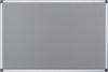 Q-CONNECT - panneau textile avec cadre en aluminium 60 x 45 cm gris