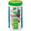 Q-CONNECT - lingettes nettoyantes pour écrans PC et notebook, antistatique pack de 100 lingettes
