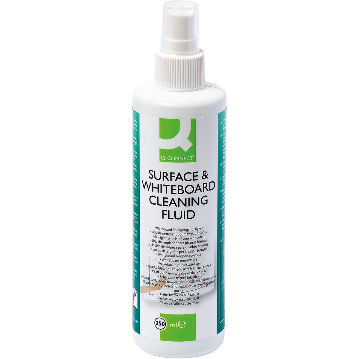 Q-CONNECT - Q-CONNECT reinigingsspray voor whiteboards, 250 ml