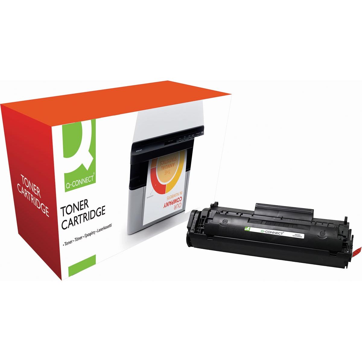 Q-CONNECT -   toner zwart 2000 pagina's voor OEM: Q2612A