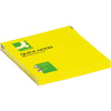 Q-CONNECT - Quick Notes, ft 76 x 76 mm, 80 feuilles, jaune fluo