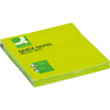 Q-CONNECT - Quick Notes, pi 76 x 76 mm, 80 feuilles, vert fluo