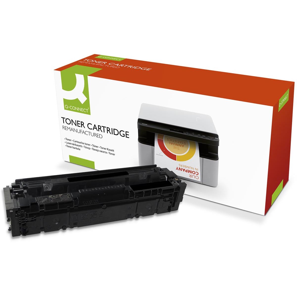Q-CONNECT - black toner 6300 pages for OEM: 1254C002