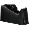 Q-CONNECT - dispenser di nastro adesivo, per rotoli da 25 x 33 m o 25 x 66 m, nero