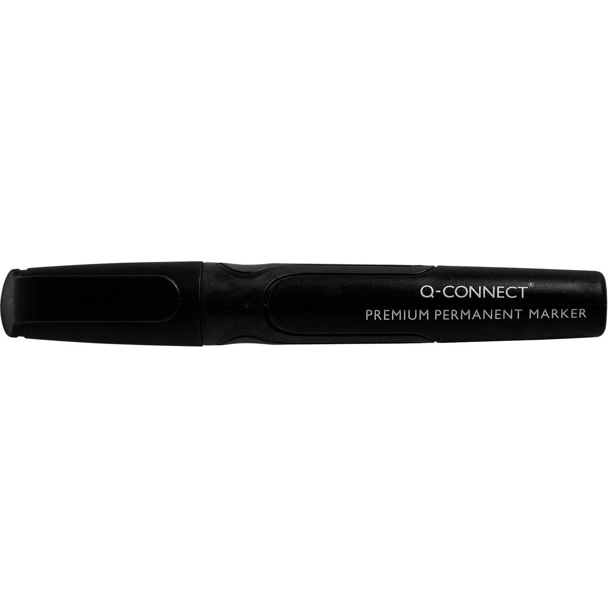 Q-CONNECT -   Permanent marker, 3 mm, ronde punt, zwart