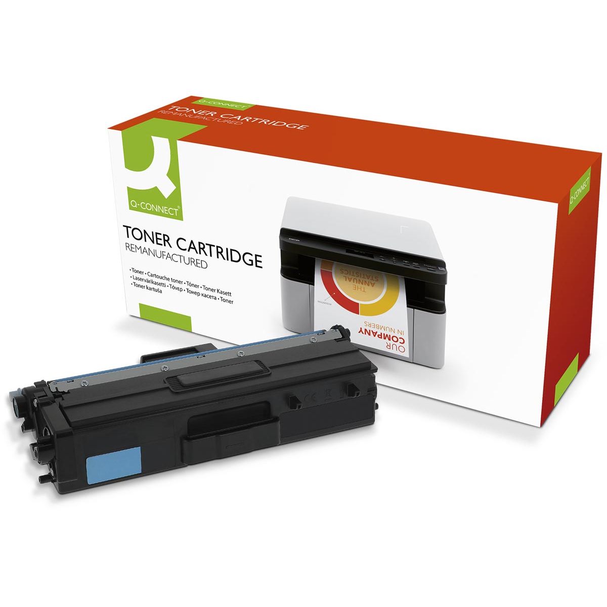 Q-CONNECT - toner cyan 4000 pages pour OEM TN-423C