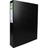 Q-CONNECT - raccoglitore, per ft A3, in cartoncino, verticale, dorso da 8 cm, nero