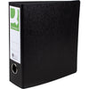 Q-CONNECT -   ordner, voor ft A5, uit karton, staand, rug van 8 cm, zwart