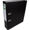 Q-CONNECT - binder, for ft A4, made of PP and paper, with protective edge, spine of 8 cm, black