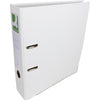 Q-CONNECT - binder, for ft A4, made of PP and paper, with protective edge, spine of 8 cm, white