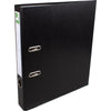 Q-CONNECT -   ordner, voor ft A4, uit PP en papier, met beschermrand, rug van 5 cm, zwart