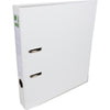 Q-CONNECT - binder, for ft A4, made of PP and paper, with protective edge, spine of 5 cm, white