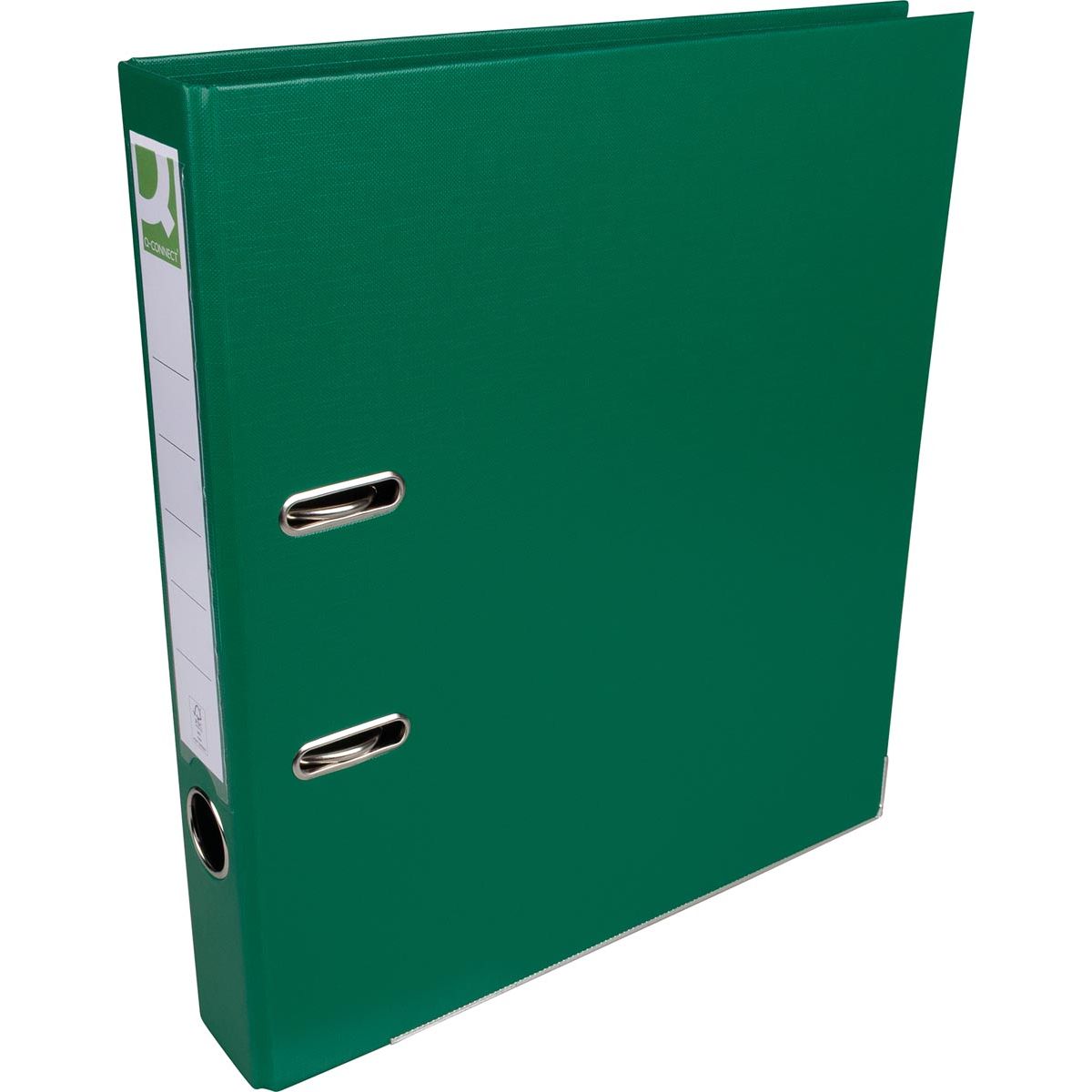Q-CONNECT - raccoglitore, per ft A4, interamente in PP, dorso da 5 cm, verde