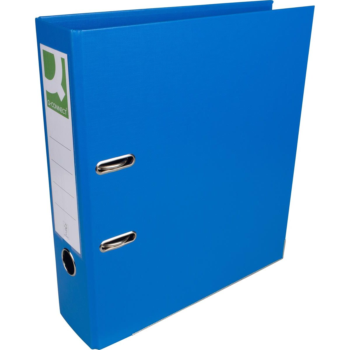 Q-CONNECT - raccoglitore, per fogli A4, interamente in PP, dorso da 8 cm, blu