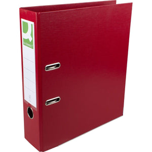Q-CONNECT -   ordner, voor ft A4, volledig uit PP, rug van 8 cm, bordeaux