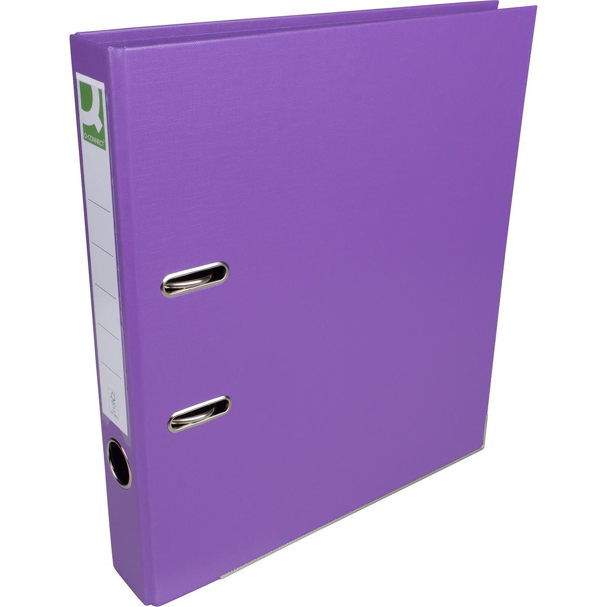 Q-CONNECT -   ordner, voor ft A4, volledig uit PP, rug van 5 cm, violet
