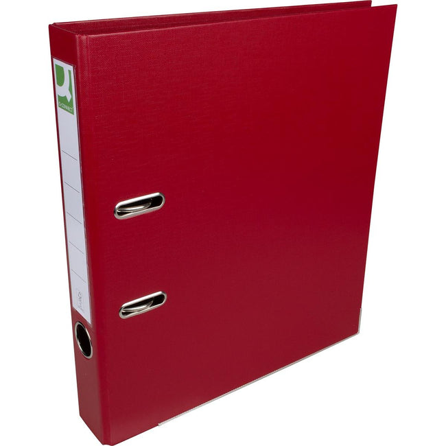 Q-CONNECT - binder, for ft A4, made entirely of PP, spine of 5 cm, burgundy