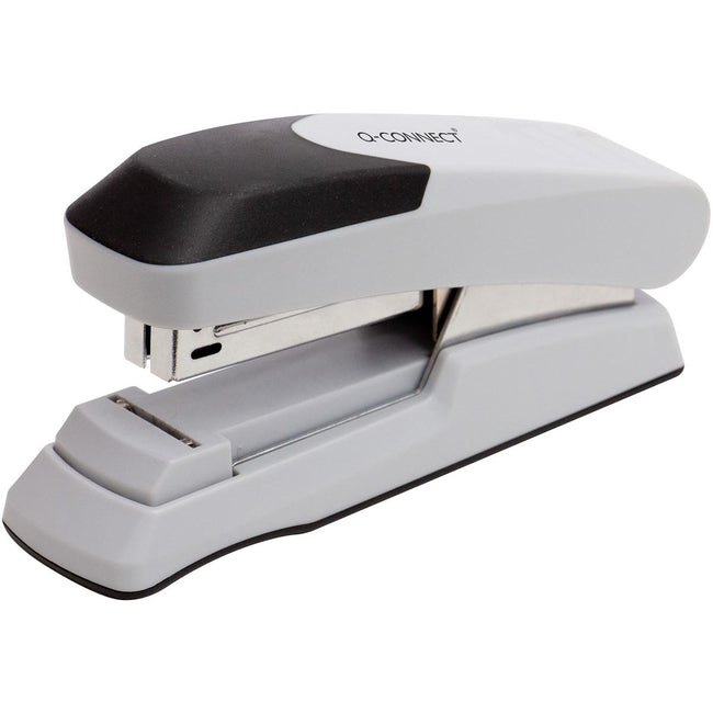 Q-CONNECT - stapler, Flat Clinch, 20 blades, black