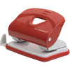 Q-CONNECT - Light Duty hole punch, metal, 20 sheets, red