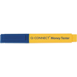 Q-CONNECT -   valsgelddetectiepen, op blister