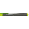 Q-CONNECT -   gum pen, zwart/groen