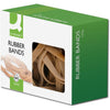 Q-CONNECT - elastic bands, width 10 mm, length 120 mm, box of 100 g